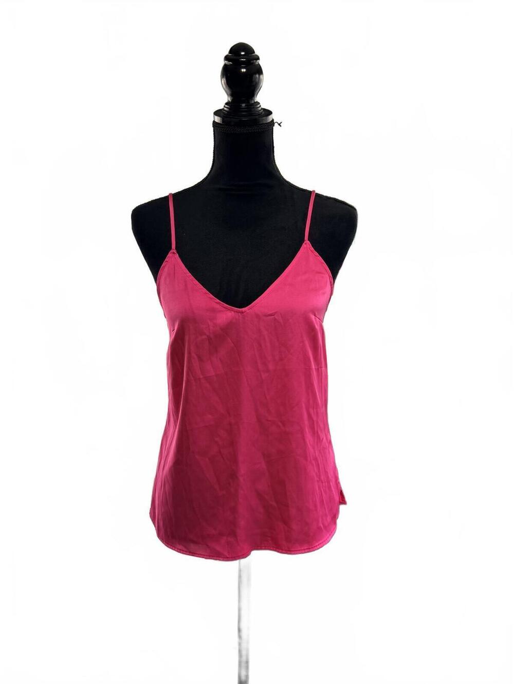 Marika Above The Stars Pink Tank Top Built-In Shelf Bra Yoga Workout Small